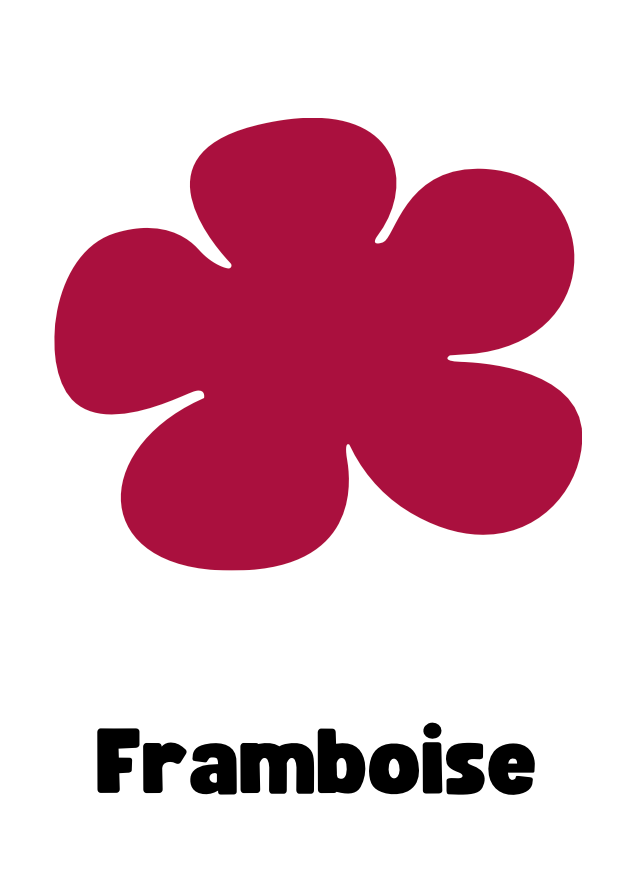 Pampilles rosa framboise