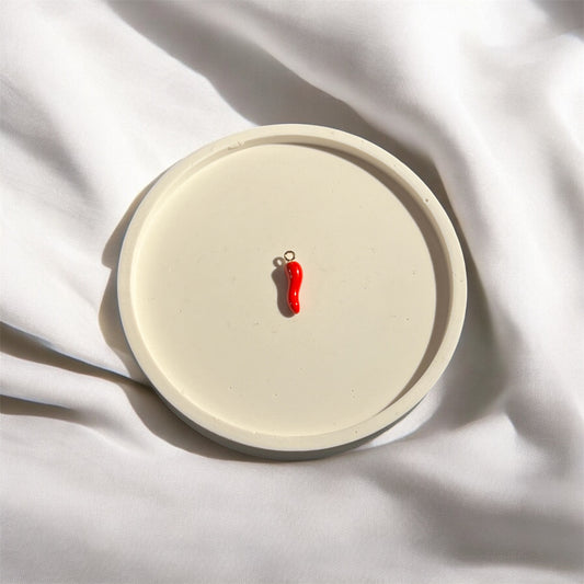 Charm corne abondance rouge