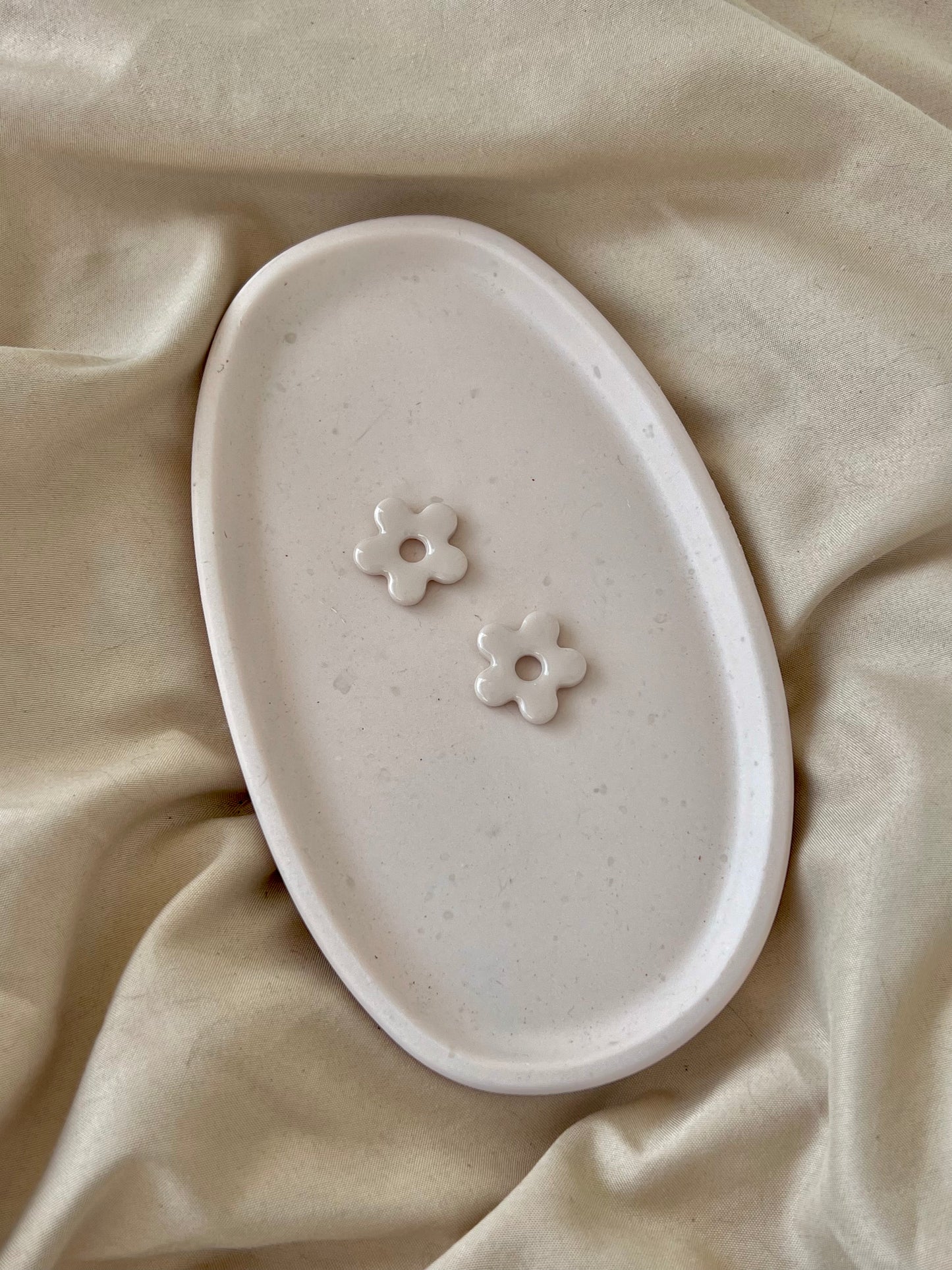Pampilles rosa beige crème