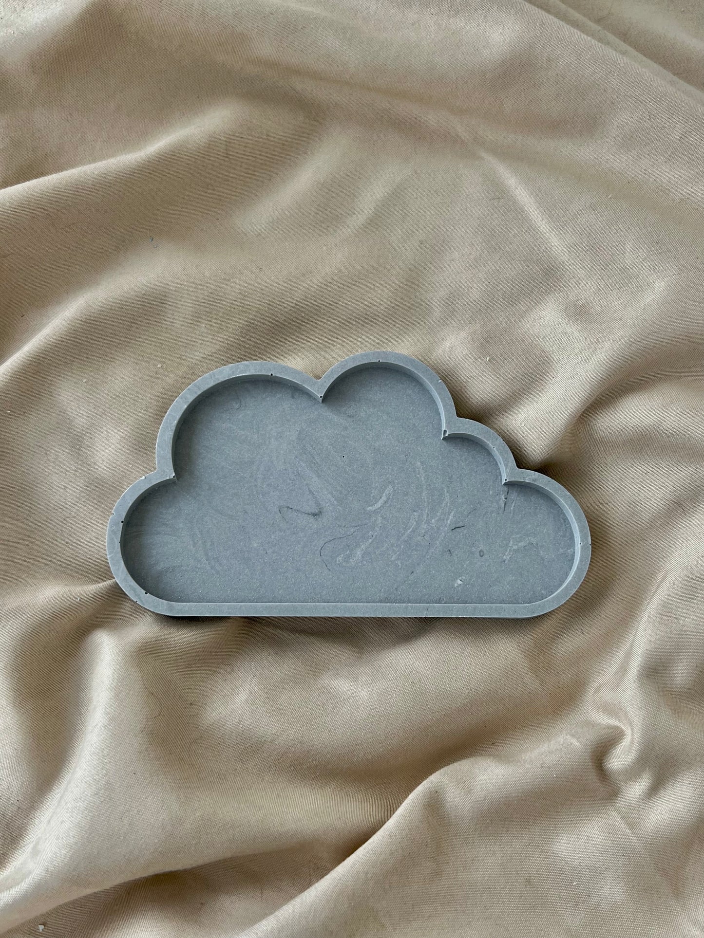 Mini vide poche nuage gris