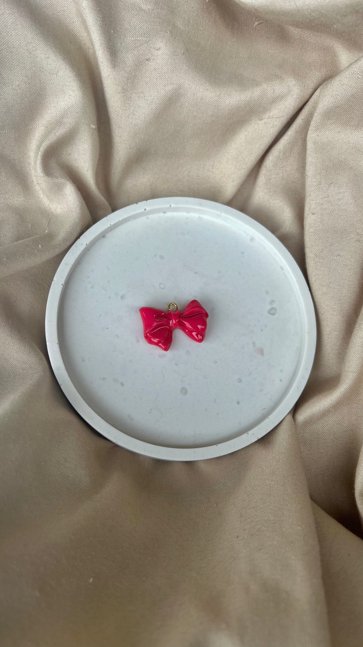 Charm Noeud rose